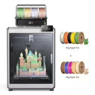 Pay Only $1,651.81 For Creality K2 Plus Combo 3d Printer + 10kg Hyper Pla Filament - 1kg Yellow/ Strawberry Red/ Golden/orange/ Blue/ Brown/ Black/ White/ Green/ Skin Color With This Coupon Code At Geekbuying