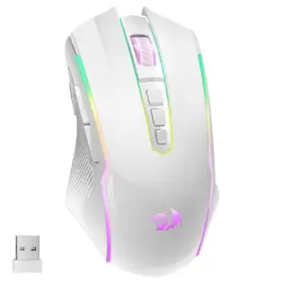 Pay Only $23.38 For Redragon M910-ws Ranger Lite Rgb 2.4g Wireless/wired Double Modes Gaming Mouse 8000 Dpi With Rapid Fire Buttons -white With This Coupon At Geekbuying