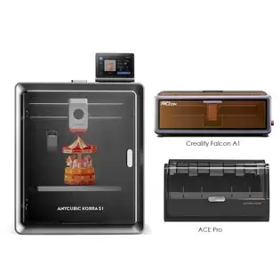Order In Just $949 Anycubic Kobra S1 Combo 3d Printer + Creality Falcon A1 10w Class 1 Laser Engraver With This Discount Coupon At Geekbuying