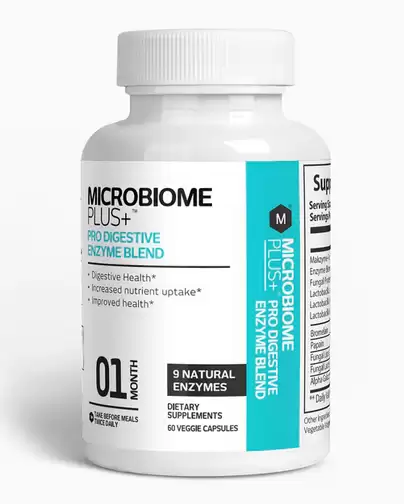 Get 40% Off On Pro Digestive Enzyme Blend At Microbiomeplus