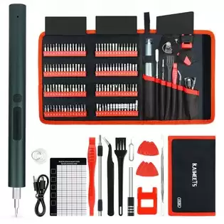 Pay Only €29.99 For Kaiweets Es20 Electric Screwdriver Set 137 Precision Bits, Adjustable Torque, Rechargeable & Compact Ideal For Professionals, Diy, Electronics Repair With This Coupon Code At Geekbuying