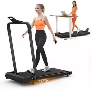 Pay Only €159.99 For Q29-1b Walking Treadmill With Incline, 2.5hp Motor, P1-p12 Preset Programs, 120kg Capacity, App & Remote Control With This Coupon Code At Geekbuying