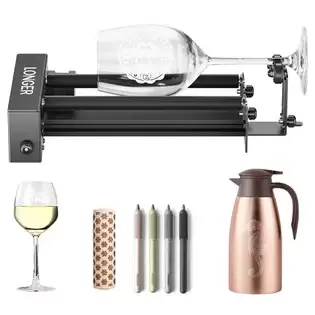 Pay Only €59.00 For Longer Laser Engraver Y-axis Rotary Roller With Bracket With This Coupon Code At Geekbuying