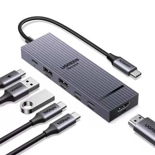 Order In Just $32.92 Ugreen Revodok Pro 6-in-1 Usb-c Hub Docking Station, 4k@60hz Hdmi, 10gbps Data Transmission, 100w Pd Charging With This Coupon At Geekbuying