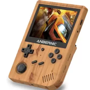 Pay Only $77.42 For Anbernic Rg351v 16gb Handheld Game Console, 3.5 Inch 640*480p Ips Screen, Dual Tf Card Slot, Supports Nds, N64, Dc, Psp, Ps1, Openbor, Cps1, Cps2, Fba, Neogeo, Neogeopocket, Gba, Gbc, Gb, Sfc, Fc, Md, Sms, Msx, Pce, Wsc - Wood With This Coupon Code At Gee