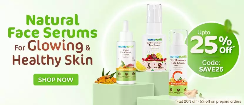 Face Serums Mamaearth.In Deal Coupon Get Up To 15% off + Extra 10% Off