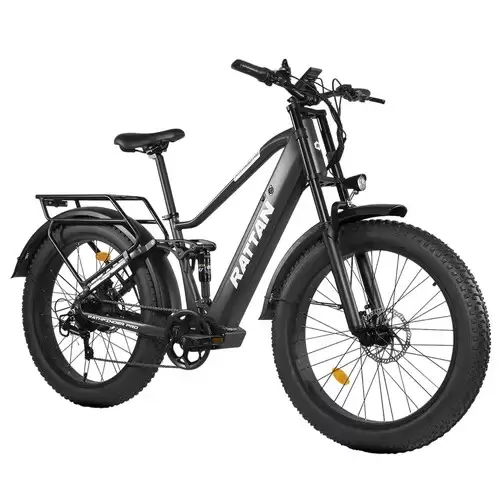 Order In Just $1,676.92 / Euro 1,499.00 Rattan Patheinder Pro Electric Bike 750w 48v 18ah 25km/h Grey | Europe With This Coupon Code At Geekbuying