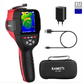 Kaiweets Kti-w01 Thermal Imaging Camera, 256x192 Ir Resolution, -4f To 1022f, 3500mah Battery, Ip54 Waterproof Extra $30 Off With Code Kaiweets Kti-w01 Thermal Imaging Camera, 256x192 Ir Resolution, -4f To 1022f, 3500mah Battery, Ip54 Waterproof Extra $30 Off With Code