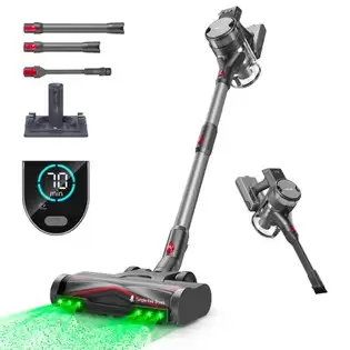 Pay Only €189.00 For Maircle S3-pro B Cordless Vacuum Cleaner, With Storage Rechargeable Base, Green Light Technology, 70min Long Battery Life, 72db Low Noise, Anti-tangle Brush, Led Display With This Coupon Code At Geekbuying