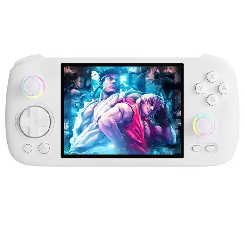 Order In Just $190.24 Anbernic Rg 406h Game Console, 256gb Tf Card 9000+ Games, Android 13, 4-inch 960*720 Ips Screen, Unisoc T820 Processor 8 Cores, 8gb Lpddr4x Ram 128gb Ufs2.2 Storage, 3d Hall Joystick, Hall Trigger, 7 Hours Autonomy - White With This Coupon At Geekbuying