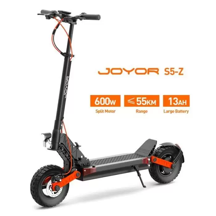 Enjoy Flat $30 Off On Joyor S5-Z Adult Electric Scooter 600w Motor 48v13ah Battery Foldable E-Scooter 10