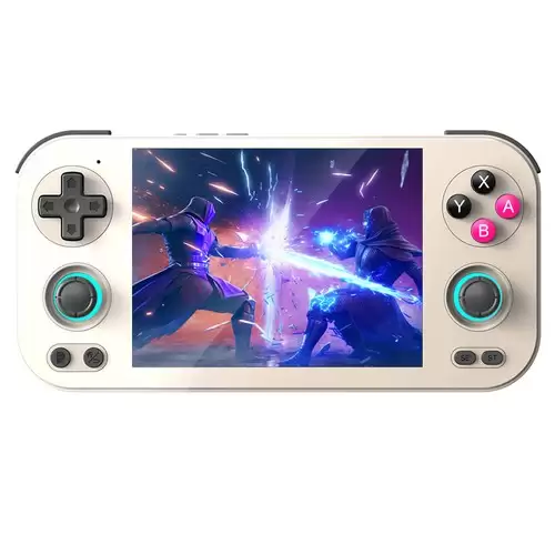 Order In Just $187.86 Anbernic Rg476h Ai Game Console, 4.7 Inch 1280*960 120hz Screen, 128gb Tf Card With 4200 Games, 8gb Lpddr4x Ram 128gb Ufs2.2 Storage, Supports Ps2, Wii, Ngc, 3ds, Psp, Dc, Ss, Ps1, Nds, N64, Arcade, Fba, Neogeo, Gba, Gbc, Gb, Sfc, Fc - Retro Grey With T