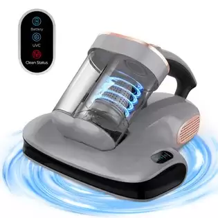 Pay Only €69.99 For Jigoo S100 Cordless Mattress Vacuum Cleaner, Dual-cup Filtration, 10,000pa Suction, 150w Brushless Motor, 80,000/min Tapping, Uv-c & 55c Hot Air Sterilisation With This Coupon Code At Geekbuying