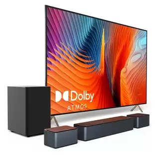 Order In Just €175.00 Ultimea Poseidon D60 5.1 Soundbar Subwoofer Speaker Kit, Dolby Atmos 5.1, Adjustable Surround Level, Multiple Modes With This Discount Coupon At Geekbuying