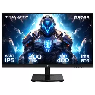 Order In Just €143.99 Titan Army P27gr Gaming Monitor, 27-inch 2560*1440 16:9 Fast Ips Screen, 200hz Refresh Rate, 1ms Gtg, 99% Srgb, Hdr400, Adaptive-sync, Gaming Mode, Dynamic Od, Pbp & Pip Display, Low Blue Light, Adjustable Tilt, Vesa Wall Mounting With This Discount Cou