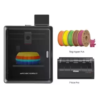 Order In Just €549.00 Anycubic Kobra S1 Combo 3d Printer + 5kg Hyper Pla Filament - 1kg Orange + 1kg Yellow + 1kg Green + 1kg Brown + 1kg Strawberry Red With This Discount Coupon At Geekbuying