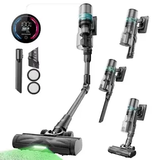 Pay Only €120.00 For Proscenic P16 Cordless Stick Vacuum Cleaner, 550w/50kpa/55 Mins High-power Cordless Vacuum Cleaner, Foldable Tube, Greeneye Technology, Anti-tangle Brush For Carpets, Pet Hair, Hard Floor And Car - Gray With This Coupon Code At Geekbuying