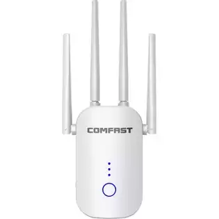 Pay Only $27 For Comfast Cf-wr758ac Wifi Amplifier 1200mbps Dual-band Antenna Extender Long Range Wi-fi Signal Enhancer - Eu With This Coupon At Geekbuying