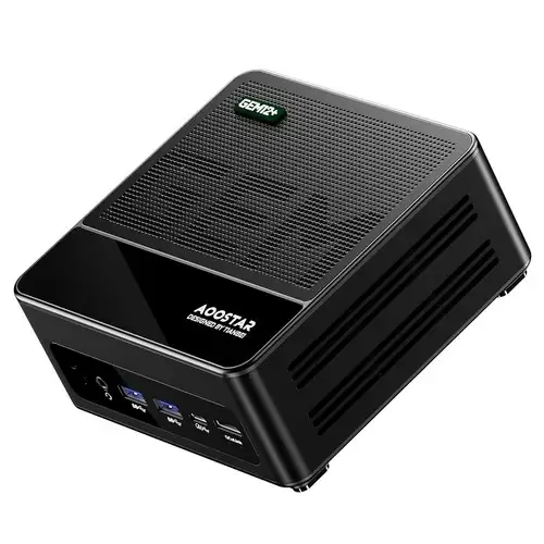 Order In Just $613.34 Aoostar Gem12+ Mini Pc Amd Ryzen 7 Pro 8845hs 8 Core Max 5.1ghz, 16gb Ram 512gb Ssd, Hdmi2.1 + Dp1.4+ Usb4 + Type-c 4k Four Screen Display, Wifi 6 Bluetooth 5.2, 2*2.5g Lan, 2*usb3.2, 2*usb2.0, 1*oculink - Eu Plug With This Coupon At Geekbuying