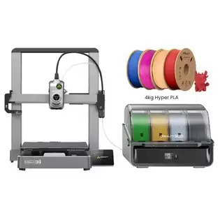 Pay Only $532.84 For Creality Hi Combo 3d Printer + 4kg Hyper Pla Filament - 1kg Purple + 1kg Blue + 1kg Red + 1kg Peachy-pink With This Coupon Code At Geekbuying