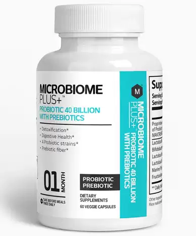 Get 30% Off Probiotic 40 Billion Blend With Prebiotics Using This Microbiomeplus Discount Code