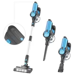 Order In Just $101.19 Tasvac S8 Cordless Vacuum Cleaner 23kpa Strong Suction With Washable Hepa Filter Suitable For Family Cars Pet Hair Carpet - Black With This Discount Coupon At Geekbuying