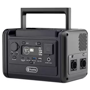 Pay Only €189.00 For Flashfish T300pro Portable Power Station, 230wh Capacity, 300w Rated Power (600w Peak), Pure Sine Wave Ac, 9 Output Ports, 100w Usb-c Pd, <0.02s Ups Switchover, 3-mode Led Light, 3500+ Cycle Lifepo4 Battery With This Coupon Code At Geekbuying