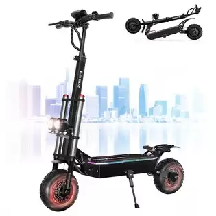 Pay Only €1129.00 For Fengqs Gt8 Pro Electric Scooter, 2800w*2 Motor, 67.2v 38ah Battery, 11 Inch Tires, 80km/h Max Speed, 90km Range, Hydraulic Disc Brakes, Dual Suspension System, Lcd Display With This Coupon Code At Geekbuying