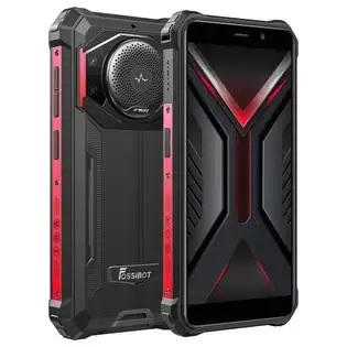 Order In Just €83.00 Fossibot F101 Rugged Smartphone, 4gb+64gb, Ai Triple Camera, 123db Speaker, 10600mah Large Battery, Fingerprint/face Unlock, 5.45 Inch Hd+ Ips Screen, Android 12 - Black And Red With This Discount Coupon At Geekbuying