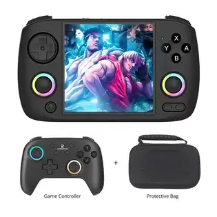 Pay Only $89.49 For Anbernic Rg Cubexx Game Console 32gb+64gb Tf Card With 5000+ Games Black + Rg P01 Game Controller Black + Protective Bag With This Coupon Code At Geekbuying