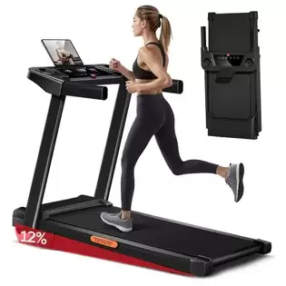Order In Just $272.53 Robore Sf20 Treadmill With 12% Incline, Electric Treadmill 12km/h, Foldable Treadmill For Home With 3.0 Hp Motor And Led Display, Maximum Load 136kg - Black With This Discount Coupon At Geekbuying