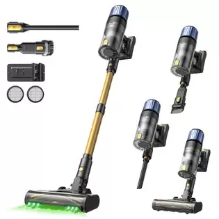 Order In Just $168.66 Proscenic P15 Cordless Stick Vacuum Cleaner, 50kpa 580w Powerful Suction, 70min Runtime, Anti-tangle Brush, Green Light, 6 Layers Filter With This Discount Coupon At Geekbuying