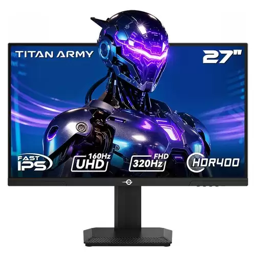Order In Just $269.99 Titan Army P2712v Gaming Monitor, 27 Inch Fast Ips, 38402160@160hz & 19201080@320hz, Hdr400, 12 Scenario Modes, Game Assist, 1ms Gtg Response Time, Dynamic Od, Rgb Gaming Lighting, Low Blue Light, 2*hdmi 2.1, 2*dp 1.4, 1*audio With This Coupon At Geekb