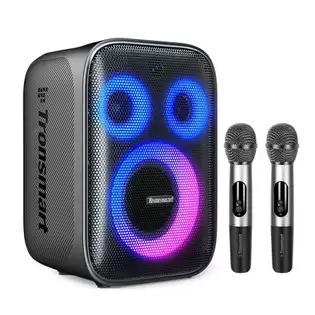 Order In Just $157.86 Tronsmart Halo 200 Karaoke Party Speaker 120w With 2 Wireless Microphones - Black With This Discount Coupon At Geekbuying