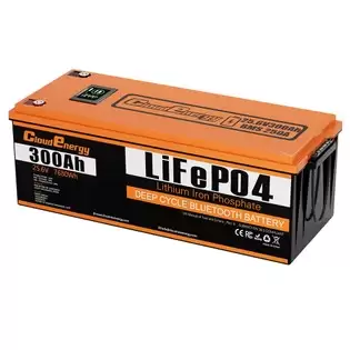 Order In Just €1349.00 Cloudenergy 24v 300ah Lifepo4 Battery Pack Backup Power, 7680wh Energy, 6000+ Cycles, Built-in 200a Bms, Lcd Screen, Support In Series/parallel, Replacing Most Of Backup Power, Rv, Boats, Solar, Trolling Motor, Off-grid With This Discount Coupon At Gee