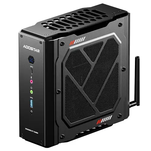 Order In Just $914.08 Aoostar Godx Gaming Mini Pc With Discrete Gpu, Amd Ryzen 9 6900hx Cpu 8 Core 4.9ghz, Amd Radeon Rx 6600le Gpu 8gb 128bit, 64gb Ram 2tb Ssd, Wifi6, 2*2.5g Lan, 5*usb3.2, 1*usb4, 1*type-c, 1*dp, 1*hdmi, 2*headphone Jack, 2*microphone Port - Eu Plug With T