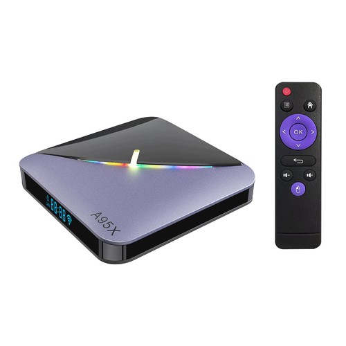 Order In Just $42.86 A95x F3 Air Ii 4gb/64gb 4k Av1 Tv Box Rgb Light Android 11 Amlogic S905y4 Arm Cortex A53 2.4g+5g Wifi With This Coupon At Geekbuying