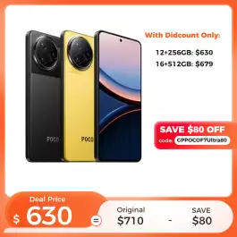Global Version Poco F7 Ultra Smartphone Snapdragon 8 Elite 50mp Camera With Ols 6.67