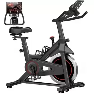 Pay Only $167.07 For Robore Seb20 Stationary Exercise Bike, 136kg Capacity, Silent Belt Drive, Comfort Seat & Ipad/bottle Holders With This Coupon Code At Geekbuying