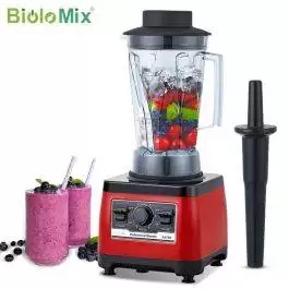 Biolomix Bpa Free Heavy Duty Commercial Grade Blender Professional Mixer Juicer Ice Smoothies Peak 2200w Extra $20 Off With Code