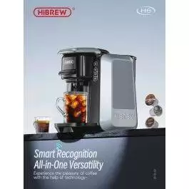 Hibrew 6 In 1 Multiple Capsule Coffee Machine Hot/cold Dg Cappuccino Nes Small Capsule Ese Pod Ground Coffee Cafeteria 20bar H6 2025 New Arrival & Get Discount : $20 Off 2025 New Arrival & Get Discount : $20 Off