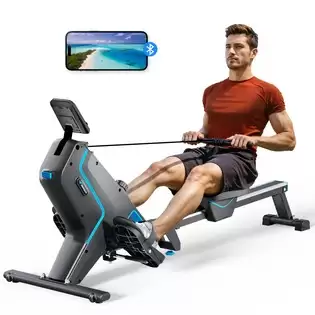 Order In Just $233.62 Merach R05 Magnetic Rowing Machine, Foldable, 16 Resistance Levels, 350lbs Weight Capacity, Bluetooth & App With This Discount Coupon At Geekbuying