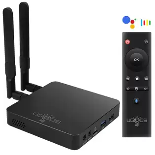 Order In Just $168.58 Ugoos Am6b Plus Amlogic S922x-j 4gb/32gb Android 9.0 4k Tv Box Wake Up On Lan With 2.4g+5g Mimo Wifi 1000m Lan Bluetooth 5.0 Hdmi 2.1 Usb 3.0 - Black With This Coupon At Geekbuying