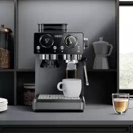 Hibrew H20 Espresso Machine With Built-in Grinder Single/double Cup, Pid Temperature Control & Milk Frothing 2025 New Arrival & Get Discount : $50 Off