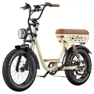 Pay Only $1,123.36 For Onesport W77 Electric Bike, 500w Motor, 48v 18ah Battery, 20*4 Inch Tires, 25km/h Max Speed, 90km Range, Hydraulic Brake, Dual Suspension, Shimano 7-speed With This Coupon Code At Geekbuying