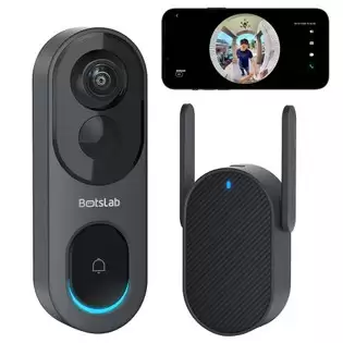 Order In Just $87.94 Botslab R811 Video Doorbell With 5mp Camera, 180 Wide-angle View, 32gb Internal Storage, With Ai/radar/pir Detection, 2.4/5ghz Wifi, 2-way Audio, Ip66 Waterproof With This Discount Coupon At Geekbuying