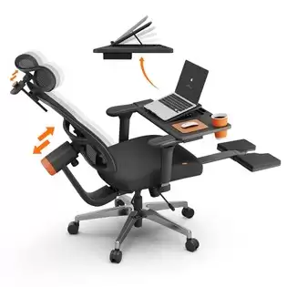 Pay Only $300.74 For Newtral Magich-bpro Ergonomic Chair With Detachable Workstation Desktop, Auto-following Backrest Headrest, Adaptive Lower Back Support, Adjustable Armrest, 4 Positions To Lock - Black With This Coupon Code At Geekbuying