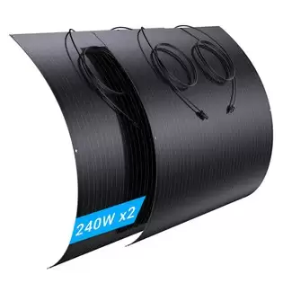 Pay Only €189.00 For Lionshee Ls-sp240 240w Flexible Solar Panel 2pcs, 17.55% High Efficiency, Bendable Up To 120, 182x83mm Mono Solar Cell, Ip67 Waterproof, For Rv/boat/rooftop With This Coupon Code At Geekbuying