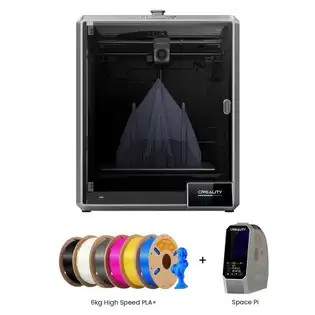 Order In Just €729.00 Creality K1 Max 3d Printer + Space Pi Dryer + 6kg Eryone High Speed Pla+ Filament - 1kg Yellow +1kg Magenta +1kg Blue +1kg Black +1kg Ivory White +1kg Gray With This Discount Coupon At Geekbuying