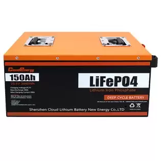 Order In Just $541.18 Cloudenergy 24v 150ah Lifepo4 Battery Pack, 3840wh Energy, 6000+ Cycles, Built-in 100a Bms With This Discount Coupon At Geekbuying